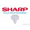 Sharp XE-A177 Remote Programming Service (data And Keyboard)