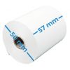Sharp XEA217 Till Rolls (box Of 20) 57mm Wide X 50mm Diameter - 28m Of Paper Per Roll