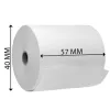57mm X 40mm Thermal Till Rolls. Box Of 20. (14.5m Of Paper Per Roll)