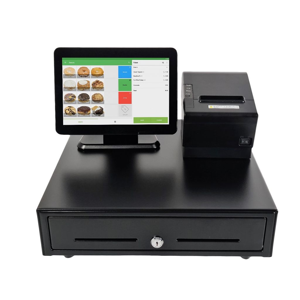 POS Bundle Terminal Printer Cash Drawer Free Software No Ongoing Charges
