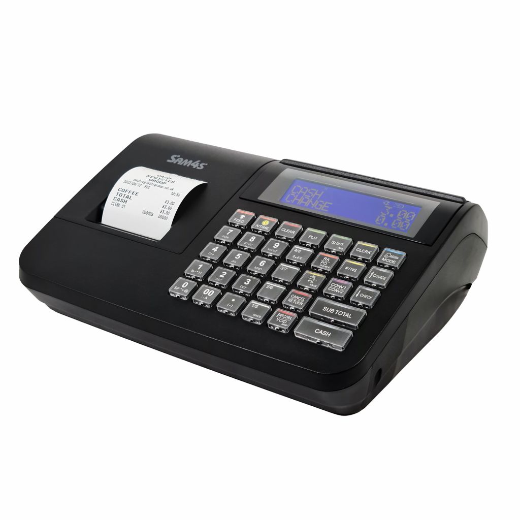 Sam4s NR 320B Cash Register Till Non Battery Version