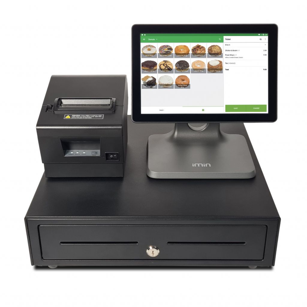 Complete iMIN Touch Screen EPOS Cash Till System No Ongoing Charges Cash Register Group